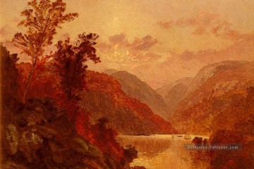 Dans les hautes terres du jaspe d’Hudson Francis Cropsey Peinture à l'huile